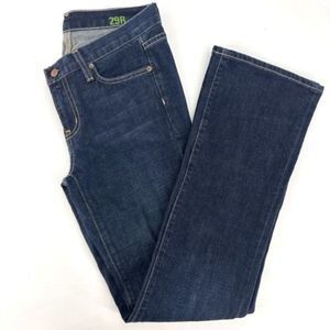 J. Crew Women's Boot Cut Jeans - Dark Blue
